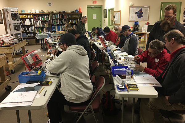 Photo of class in progress